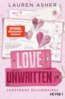 Buchcover Love Unwritten – Lakefront Billionaires