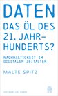 Buchcover Daten - das Öl des 21. Jahrhunderts?