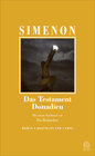 Buchcover Das Testament Donadieu