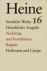 Buchcover Sämtliche Werke. Historisch-kritische Gesamtausgabe der Werke. Düsseldorfer Ausgabe