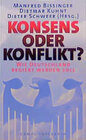 Buchcover Konsens oder Konflikt?