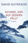 Buchcover Schnee, der auf Zedern fällt