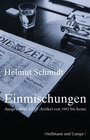 Buchcover Einmischungen