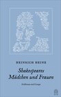 Buchcover Shakespeares Mädchen und Frauen