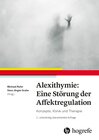 Buchcover Alexithymie: Eine Störung der Affektregulation