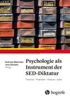 Buchcover Psychologie als Instrument der SED-Diktatur