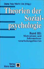 Buchcover Theorien der Sozialpsychologie / Motivations- und Informationsverarbeitungstheorien