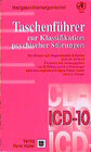 Buchcover Taschenführer zur ICD-10 Klassifikation psychischer Störungen