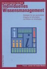 Buchcover Individuelles Wissensmanagement