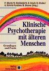 Buchcover Klinische Psychotherapie mit älteren Menschen