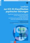 Buchcover Lexikon zur ICD-10 Klassifikation psychischer Störungen