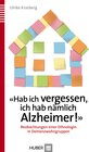 Buchcover 'Hab ich vergessen, ich hab nämlich Alzheimer!'