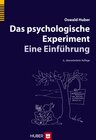 Buchcover Das psychologische Experiment