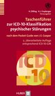 Buchcover Taschenführer zur ICD–10–Klassifikation psychischer Störungen