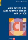 Buchcover Ziele setzen und Maßnahmen planen mit der ICF