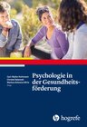 Buchcover Psychologie in der Gesundheitsförderung