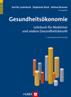 Buchcover Gesundheitsökonomie