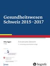 Buchcover Gesundheitswesen Schweiz 2015-2017