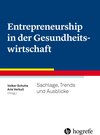 Buchcover Entrepreneurship in der Gesundheitswirtschaft