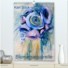 Buchcover Karl Sock Blumenaquarelle (hochwertiger Premium Wandkalender 2025 DIN A2 hoch), Kunstdruck in Hochglanz