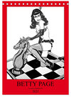 Buchcover Betty Page - Quickies by SARA HORWATH (Tischkalender 2025 DIN A5 hoch), CALVENDO Monatskalender