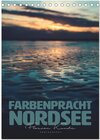 Buchcover Farbenpracht Nordsee (Tischkalender 2025 DIN A5 hoch), CALVENDO Monatskalender