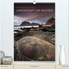 Buchcover LANDSCHAFT AM WASSER (hochwertiger Premium Wandkalender 2025 DIN A2 hoch), Kunstdruck in Hochglanz