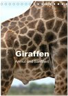 Buchcover Giraffen - Anmut und Sanftheit (Tischkalender 2025 DIN A5 hoch), CALVENDO Monatskalender