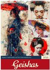 Buchcover Geishas. Japans traditionelle und faszinierende Kultur (Wandkalender 2025 DIN A3 hoch), CALVENDO Monatskalender