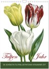 Buchcover Tulpen - Jahr (Wandkalender 2025 DIN A4 hoch), CALVENDO Monatskalender