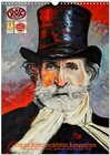 Buchcover PopArt Bilder berühmter Komponisten (Wandkalender 2025 DIN A3 hoch), CALVENDO Monatskalender