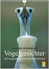 Buchcover Magie des Augenblicks - Vogelgesichter - auf Augenhöhe mit den Gefiederten (Wandkalender 2025 DIN A4 hoch), CALVENDO Mon
