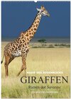 Buchcover Magie des Augenblicks - Giraffen - Riesen der Savanne (Wandkalender 2025 DIN A2 hoch), CALVENDO Monatskalender