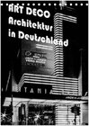 Buchcover ART DECO Architektur in Deutschland (Tischkalender 2025 DIN A5 hoch), CALVENDO Monatskalender
