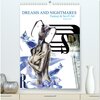 Buchcover Dreams and Nightmares - Fantasy & Sci-Fi Art / 2025 (hochwertiger Premium Wandkalender 2025 DIN A2 hoch), Kunstdruck in 