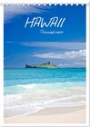 Buchcover Hawaii - Terminplaner (Tischkalender 2025 DIN A5 hoch), CALVENDO Monatskalender