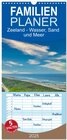 Buchcover Familienplaner 2025 - Zeeland - Wasser, Sand und Meer mit 5 Spalten (Wandkalender, 21 x 45 cm) CALVENDO