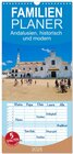 Buchcover Familienplaner 2025 - Andalusien, historisch und modern mit 5 Spalten (Wandkalender, 21 x 45 cm) CALVENDO
