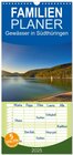Buchcover Familienplaner 2025 - Gewässer in Südthüringen mit 5 Spalten (Wandkalender, 21 x 45 cm) CALVENDO