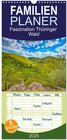 Buchcover Familienplaner 2025 - Faszination Thüringer Wald mit 5 Spalten (Wandkalender, 21 x 45 cm) CALVENDO