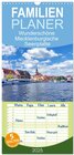 Buchcover Familienplaner 2025 - Wunderschöne Mecklenburgische Seenplatte mit 5 Spalten (Wandkalender, 21 x 45 cm) CALVENDO