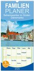 Buchcover Familienplaner 2025 - Sehenswertes im Süden Dänemarks mit 5 Spalten (Wandkalender, 21 x 45 cm) CALVENDO