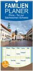 Buchcover Familienplaner 2025 - Pirna - Tor zur Sächsischen Schweiz mit 5 Spalten (Wandkalender, 21 x 45 cm) CALVENDO