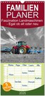 Buchcover Familienplaner 2025 - Faszination Landmaschinen - Egal ob alt oder neu mit 5 Spalten (Wandkalender, 21 x 45 cm) CALVENDO