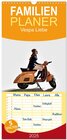 Buchcover Familienplaner 2025 - Vespa Liebe mit 5 Spalten (Wandkalender, 21 x 45 cm) CALVENDO