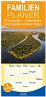 Buchcover Familienplaner 2025 - El Salvador - Unberührte und wunderschöne Natur. mit 5 Spalten (Wandkalender, 21 x 45 cm) CALVENDO