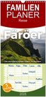 Buchcover Familienplaner 2025 - Färöer - Die wunderschönen Inseln im Norden. mit 5 Spalten (Wandkalender, 21 x 45 cm) CALVENDO