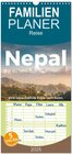 Buchcover Familienplaner 2025 - Nepal - Eine bezaubernde Reise nach Asien. mit 5 Spalten (Wandkalender, 21 x 45 cm) CALVENDO