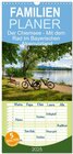 Buchcover Familienplaner 2025 - Der Chiemsee - Mit dem Rad im Bayerischen Alpenvorland mit 5 Spalten (Wandkalender, 21 x 45 cm) CA