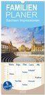 Buchcover Familienplaner 2025 - Sachsen Impressionen mit 5 Spalten (Wandkalender, 21 x 45 cm) CALVENDO